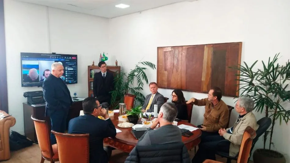 Opening of the workshop at the SECLIMA offices, São Paulo.
