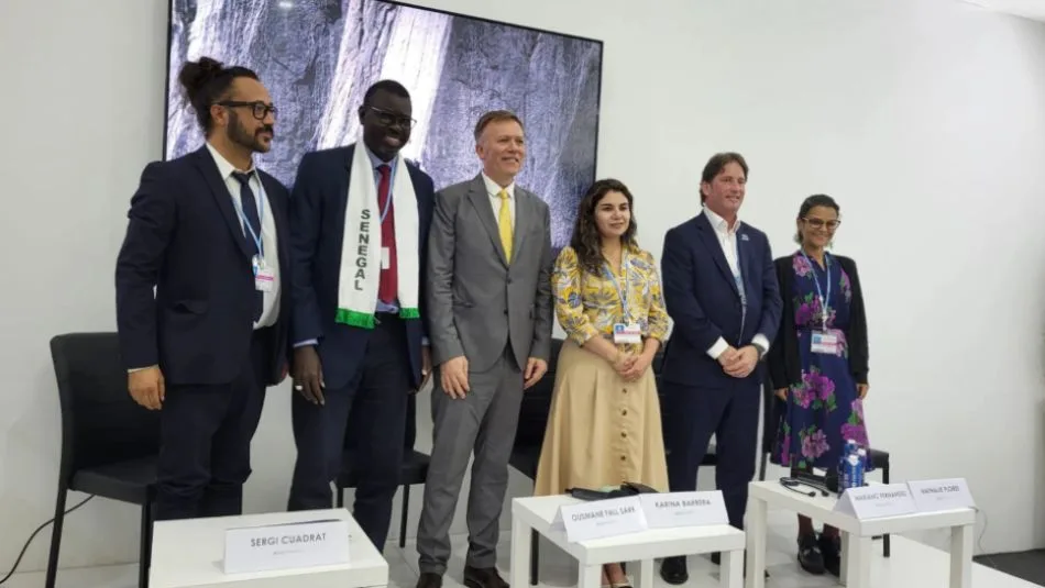 Speakers of the Fair Carbon Markets Initiative panel after the session.