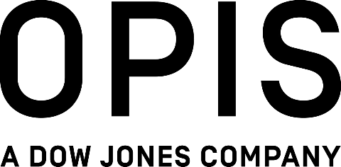 Logotipo de OPIS, a Dow Jones company